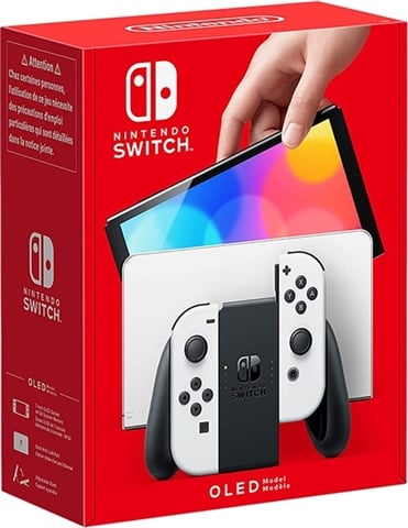 Switch Console, 64GB OLED + White Joy-Con, Boxed - CeX (MY